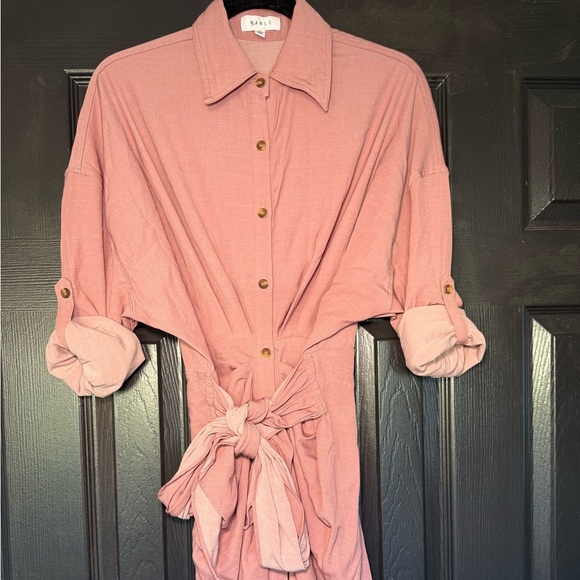 Anthropologie Mable Boheme Shirt Tie Dress size S - Picture 10 of 14